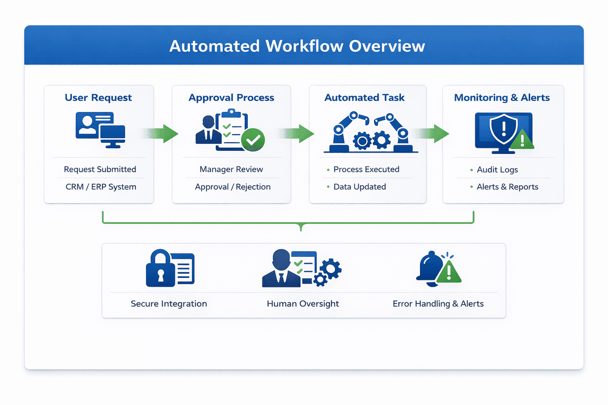 Workflow automation diagram
